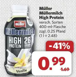 Combi Müller Müllermilch High Protein Angebot