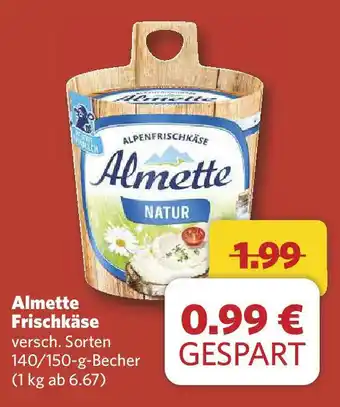 Combi Almette Frischkäse Angebot