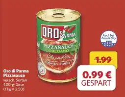 Combi Oro di Parma Pizzasauce Angebot