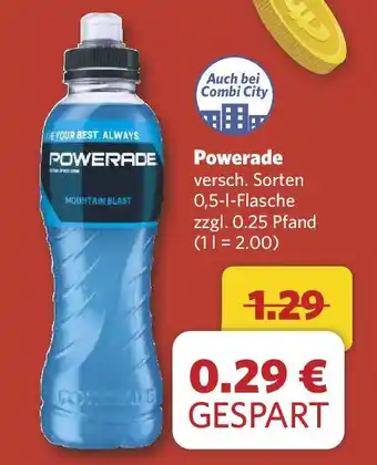 Combi Powerade Angebot