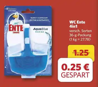 Combi WC Ente 4in1 Angebot