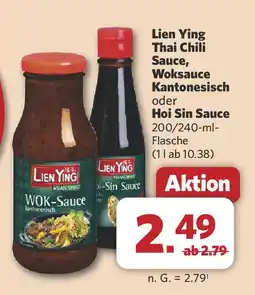 Combi Lien Ying Thai Chili Sauce, Woksauce Kantonesisch oder Hoi Sin Sauce Angebot