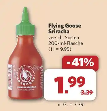 Combi Flying Goose Sriracha Angebot