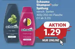 Combi Schauma Shampoo oder Spülung Angebot