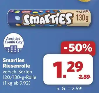 Combi Smarties Riesenrolle Angebot