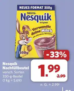 Combi Nesquik Nachfüllbeutel Angebot