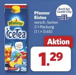 Combi Pfanner Eistee Angebot