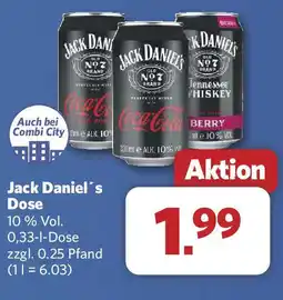 Combi Jack Daniel's Dose Angebot