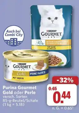 Combi Purina Gourmet Gold oder Perle Angebot