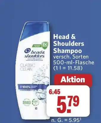 Combi Head & Shoulders Shampoo Angebot