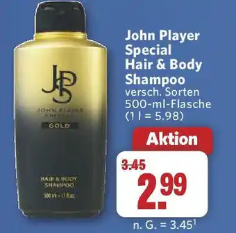 Combi John Player Special Hair & Body Shampoo Angebot