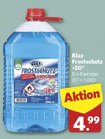 Combi Klax Frostschutz Angebot