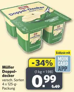 Combi Müller Doppel- decker Angebot