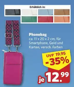 Combi Phonebag Angebot