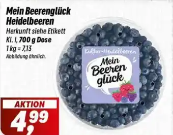 Simmel Mein Beerenglück Heidelbeeren Angebot