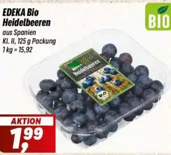 Simmel EDEKA Bio Heidelbeeren Angebot