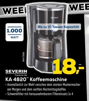 Euronics XXL Severin KA 4820 Kaffeemaschine Angebot