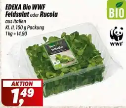 Simmel EDEKA Bio WWF Feldsalat oder Rucola Angebot