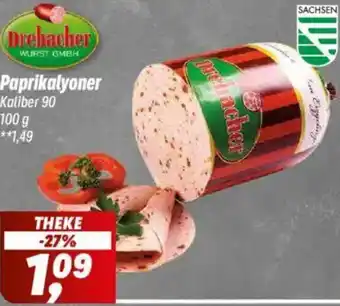 Simmel Drebacher Paprikalyoner Angebot