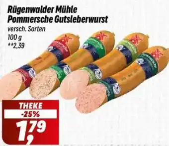 Simmel Rügenwalder Mühle Pommersche Gutsleberwurst Angebot