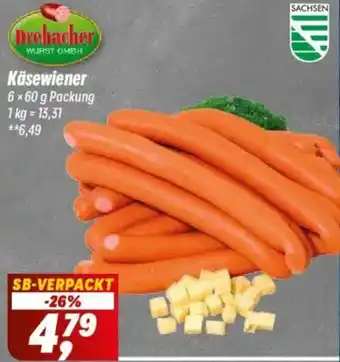 Simmel Drebacher Käsewiener Angebot