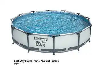 Smyths Toys Bestway Metal Frame Pool Mit Pumpe Angebot