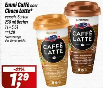 Simmel Emmi Caffè oder Choco Latte Angebot