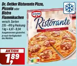 Simmel Dr. Oetker Ristorante Pizza, Piccola oder Bistro Flammkuchen Angebot