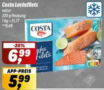 Simmel Costa Lachsfilets Angebot