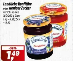 Simmel Landliebe Konfitüre oder weniger Zucker Angebot