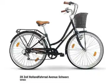 Smyths Toys 28 Zoll Hollandfahrrad Avenue Schwarz Angebot