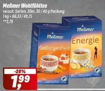 Simmel Meßmer Wohlfühltee Angebot