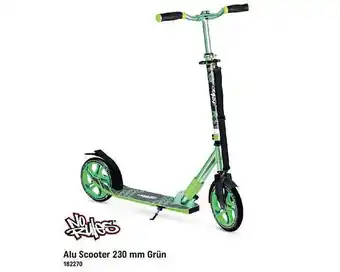 Smyths Toys No Rules Alu Scooter 230 Mm Grün Angebot