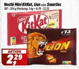 Simmel Nestlé Mini KitKat, Lion oder Smarties Angebot