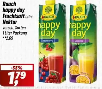 Simmel Rauch happy day Fruchtsaft oder Nektar Angebot