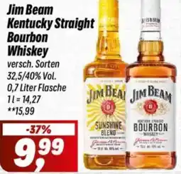 Simmel Jim Beam Kentucky Straight Bourbon Whiskey Angebot