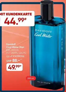 Galeria Davidoff Cool Water Man Angebot