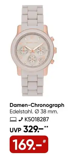 Galeria MICHAEL KORS Damen-Chronograph Angebot