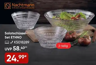 Galeria Nachtmann Salatschüssel- Set ETHNO Angebot