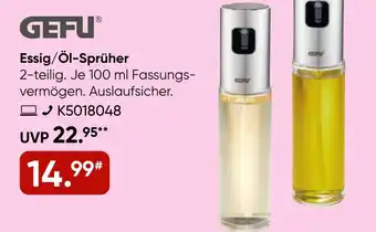 Galeria GEFU Essig/Öl-Sprüher Angebot