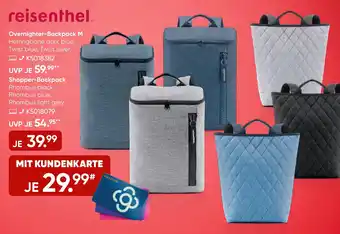 Galeria reisenthel Overnighter-Backpack M Angebot