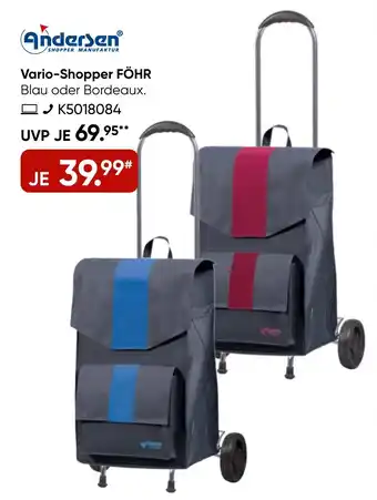 Galeria Andersen Vario-Shopper FÖHR Angebot