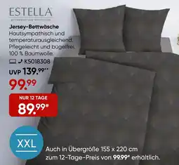 Galeria ESTELLA Jersey-Bettwäsche Angebot