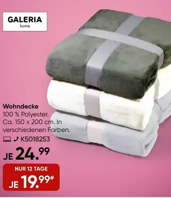 Galeria GALERIA home Wohndecke Angebot