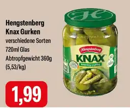 Feneberg Hengstenberg Knax Gurken Angebot