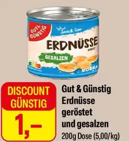 Feneberg Gut & Günstig Erdnüsse geröstet und gesalzen Angebot