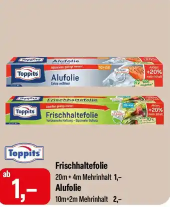 Feneberg Toppits Frischhaltefolia 20m+4m Mehrinhalt Angebot