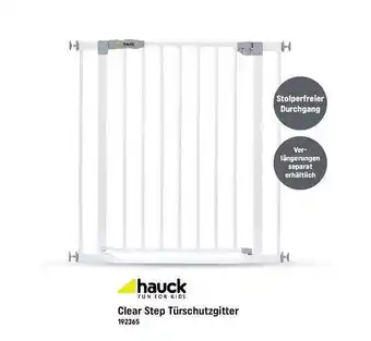 Smyths Toys Hauck Clear Step Türschutzgitter Angebot