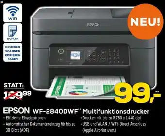 Euronics Epson WF-2840DWF Multifunktionsdrucker Angebot