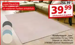 Segmüller Hochflorteppich Lore" Angebot